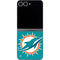 NFL Miami Dolphins Large Logo Galaxy Z Flip6 Skin